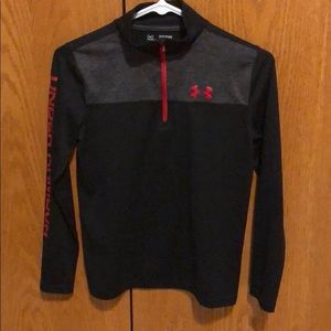 Boys Under Armour 1/4 zip pullover
